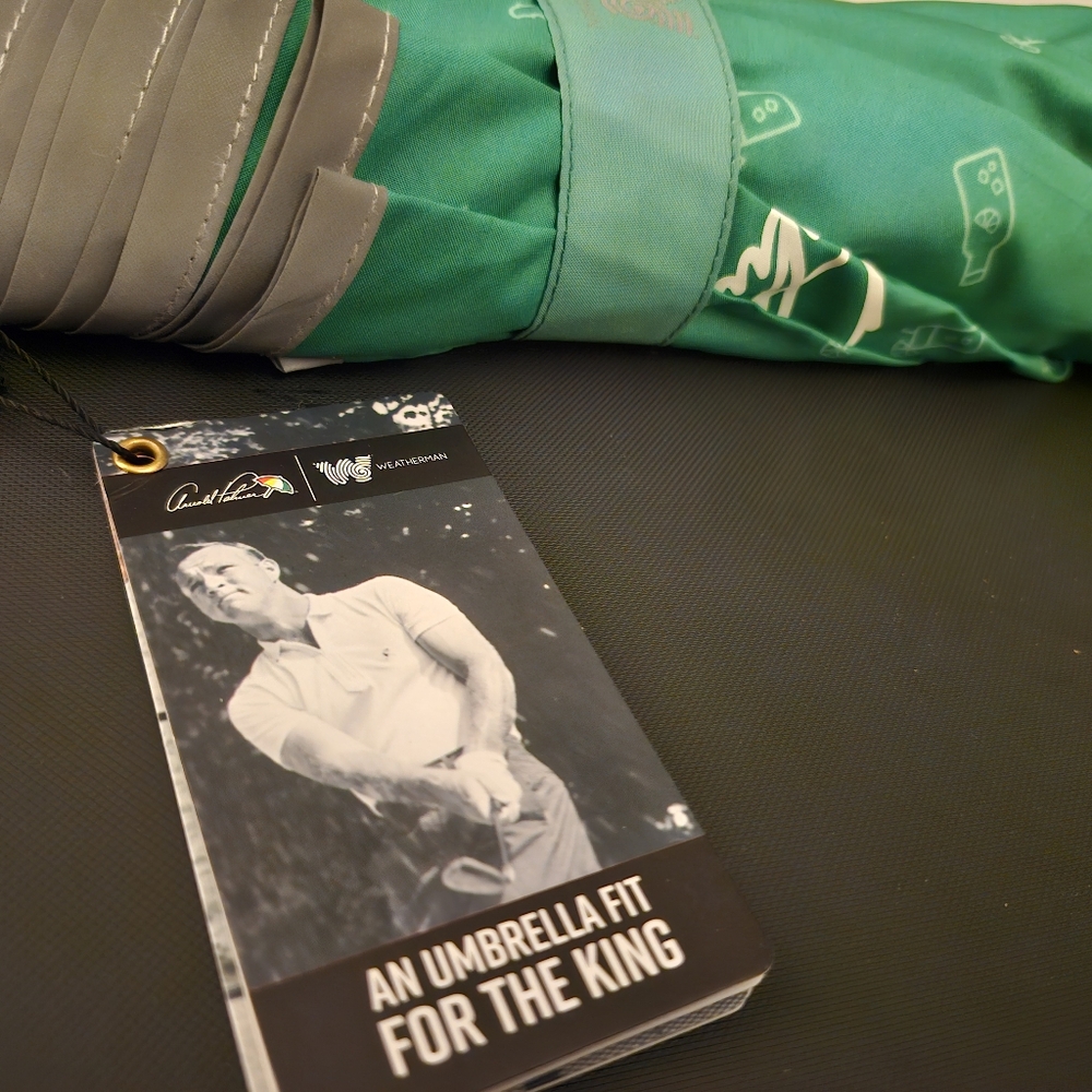 NEW Weatherman Arnold Palmer Umbrella Fairway Golf Collapsible Cocktails 🍸 - Picture 7 of 14